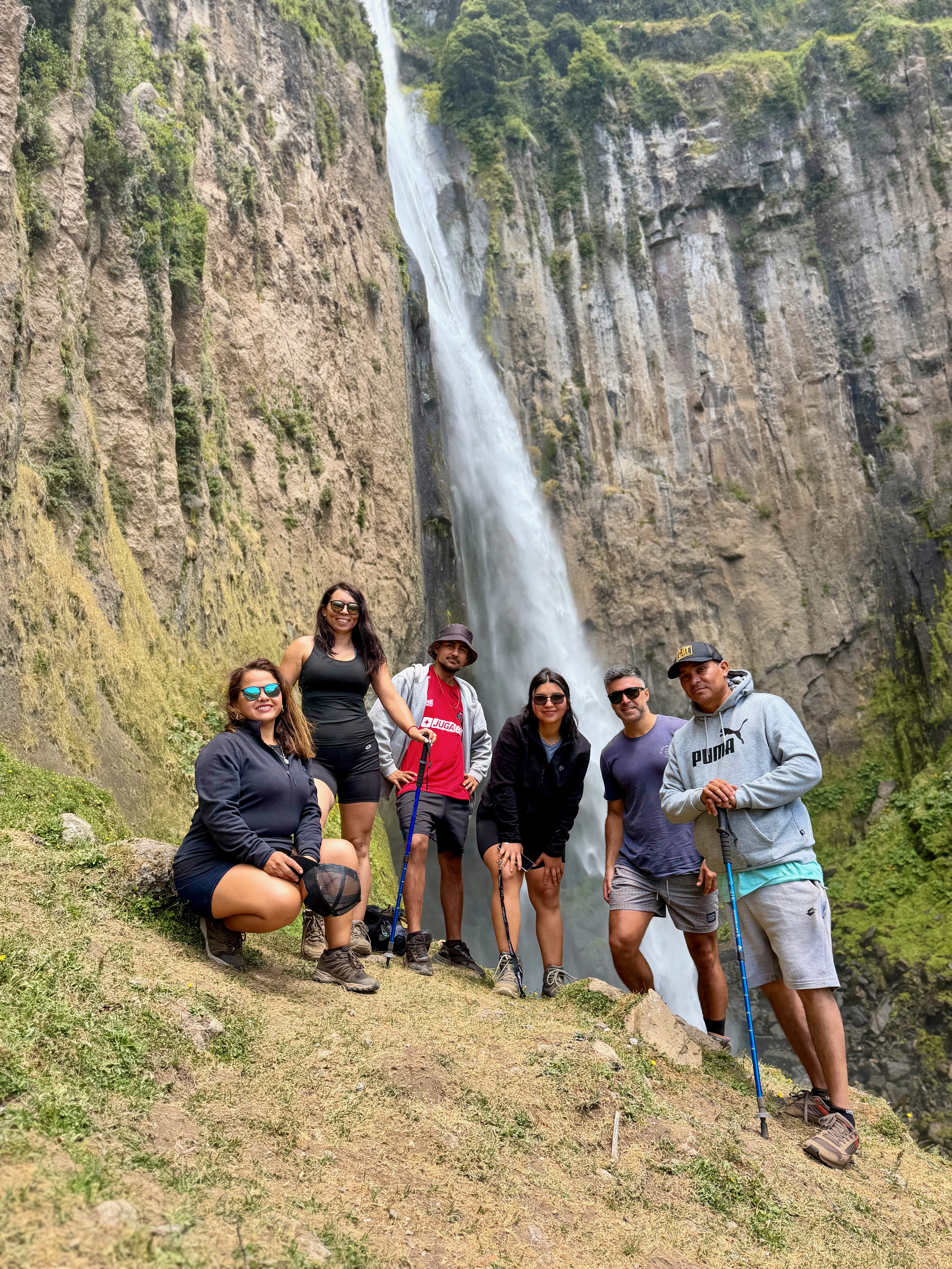 Trekking Salto las Minas, San Fabián, Coihueco, Ñuble